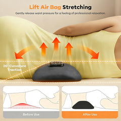 LDGSUPH 3-in-1 Back Massager with traction feature supports spinal comfort.