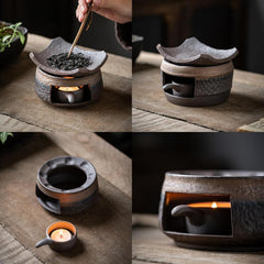 LDGSUPH Ceramic Burner showcases all-in-one function for aroma, heat, and ambience.