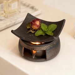 LDGSUPH Ceramic Burner featuring ebony alloy clips for secure accessory engagement.