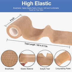 LDIWEE breathable skin-safe wrap delivers comfortable support during activity.