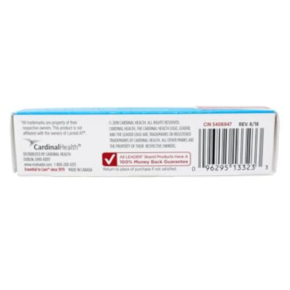 Leader Medicated Cream on foot skin delivers a smooth, non-greasy finish.