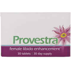 Leading Edge Health Provestra 30 tablets in a bottle, supporting daily balance.