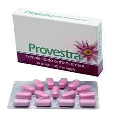 Leading Edge Health Provestra tablets on a dresser ready for your daily ritual.