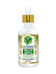LeafSource Humic Fulvic Liquid bottle with label for energy and gut health