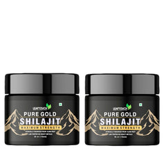 LeafTouch Shilajit Resin pack-2-30g for daily energy support.