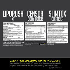LeanForm24 LipoRush XT capsules highlighting convenient dosing for sustained energy.