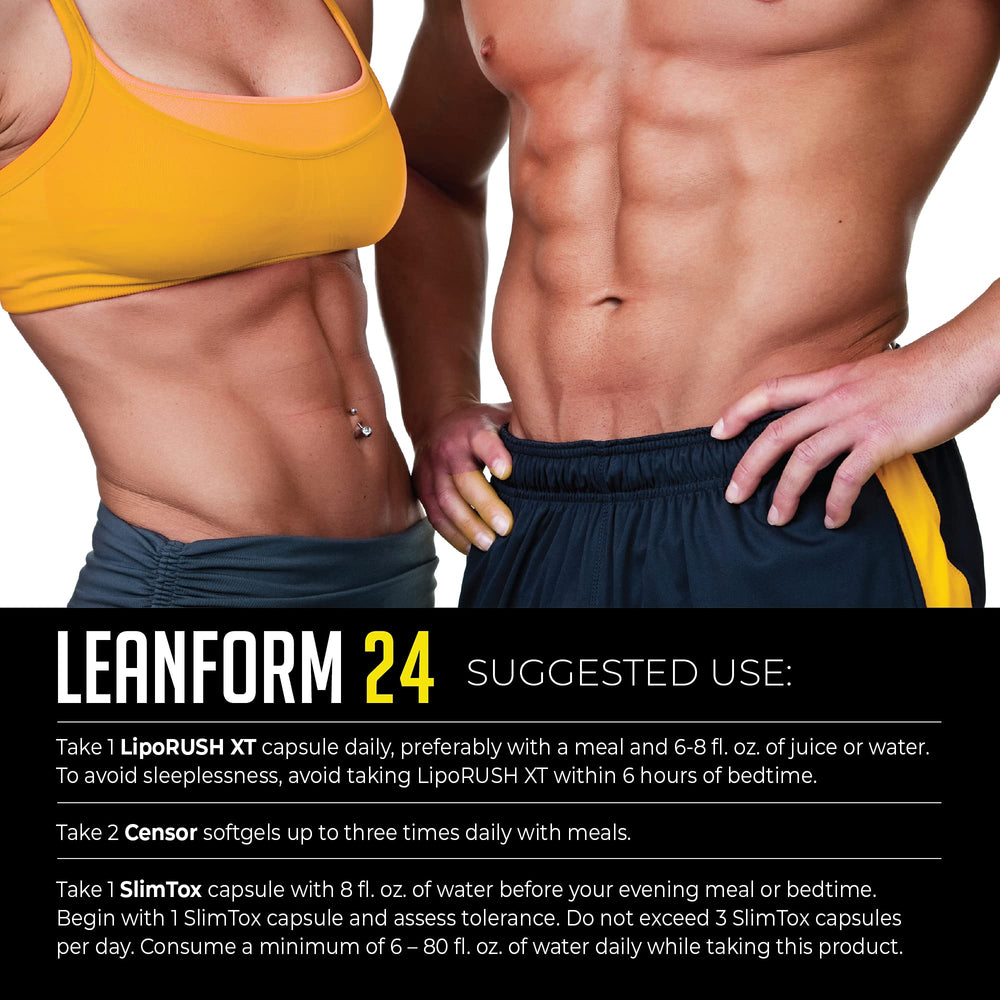 LeanForm24 packaging-setup shows a clean kit ready for a balanced lifestyle.