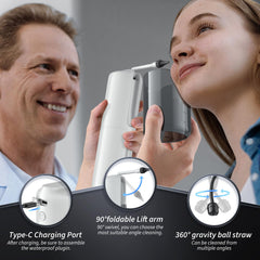 Lebbtl IPX5 waterproof design supports shower-safe cleaning and easy rinsing.