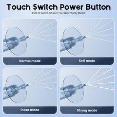 Lebbtl ergonomic handle enables easy water flow control during use.
