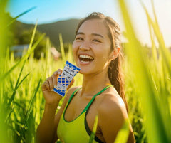 Lecka Energy Bar packaging shot communicates farm-to-nutrition story.