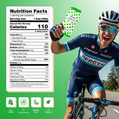 Lecka Lime Ginger energy gels box ready to fuel long runs and rides.