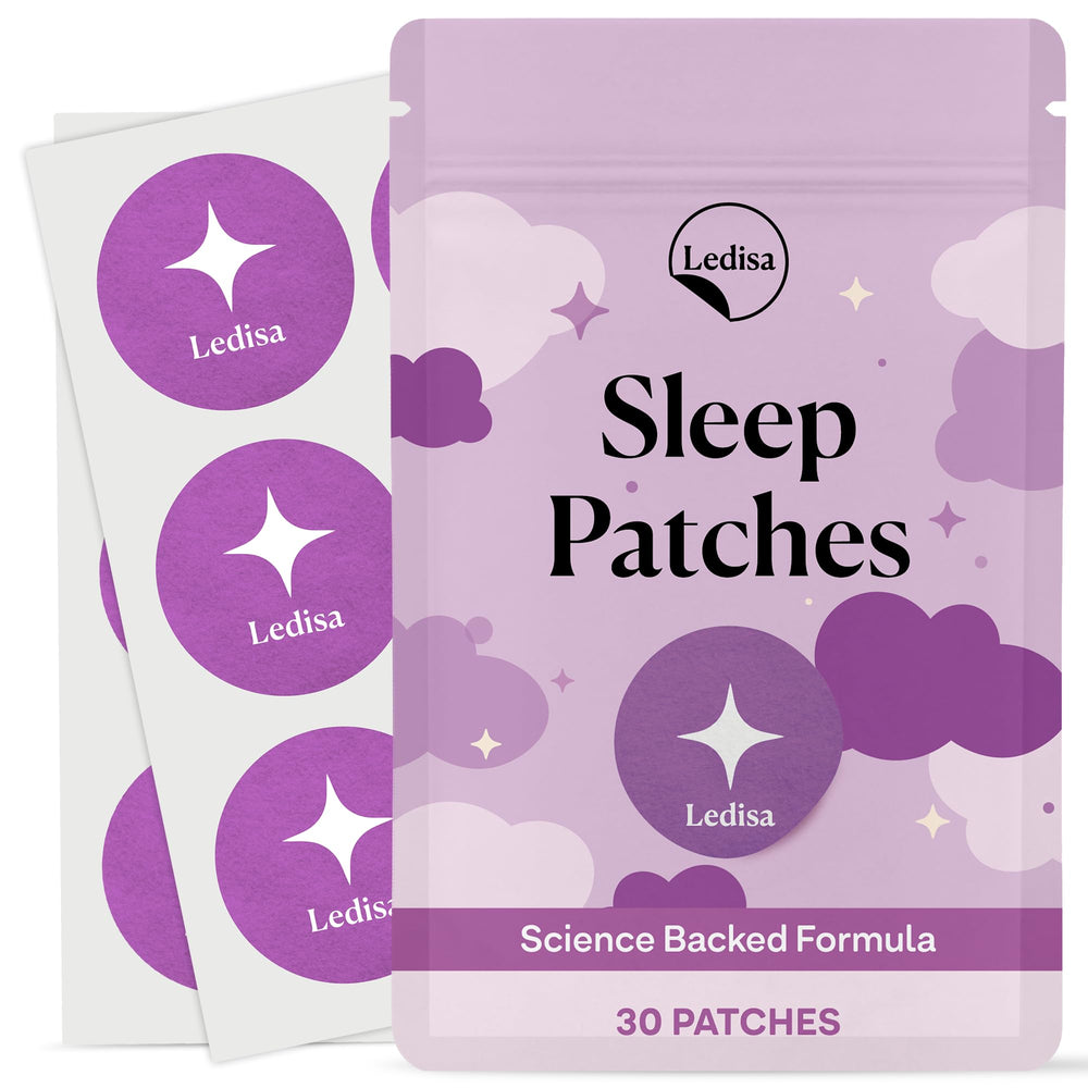 Ledisa Sleep Patches pack front view for easy nightly use.
