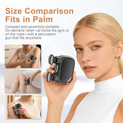LEERCON Pocket massager with brushless motor for quiet, powerful sessions