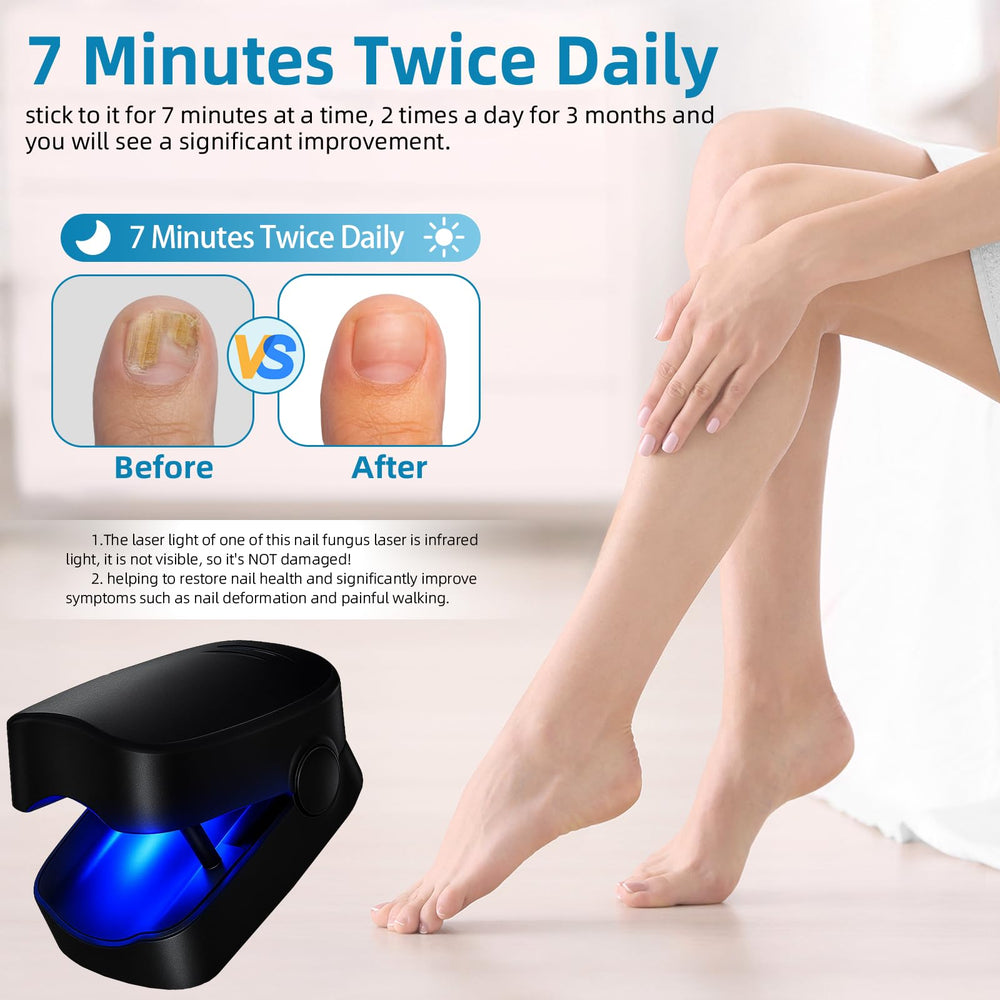 7-minute session timer on Leeyond device for efficient care