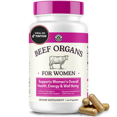 Left Coast Performance beef organs bottle pour showcases premium grass-fed NZ ingredients for daily energy