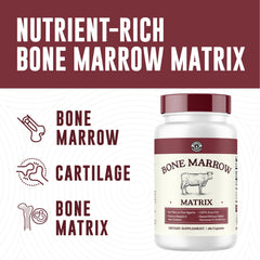 Left Coast Performance bone marrow label detail emphasizes NZ-sourced, grass-fed quality