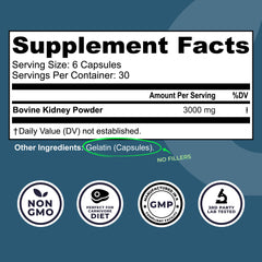 Left Coast Performance kidney capsules closeup showing convenient capsules