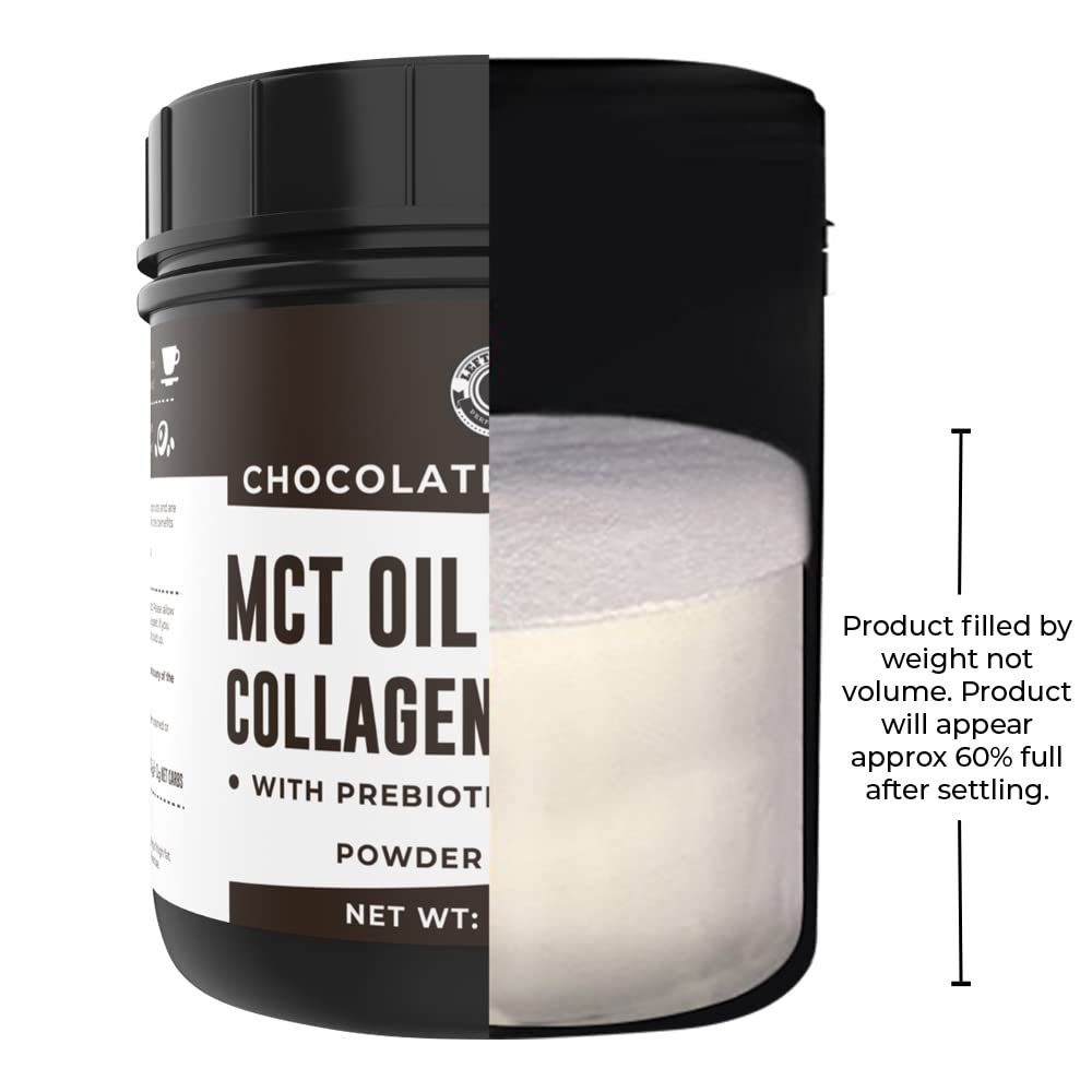 Nutrition label of Left Coast Performance MCT powder highlighting 9 g MCTs.
