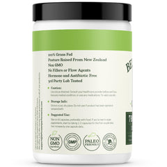 Non-GMO and hormone-free stamp visible on the Left Coast Performance bottle