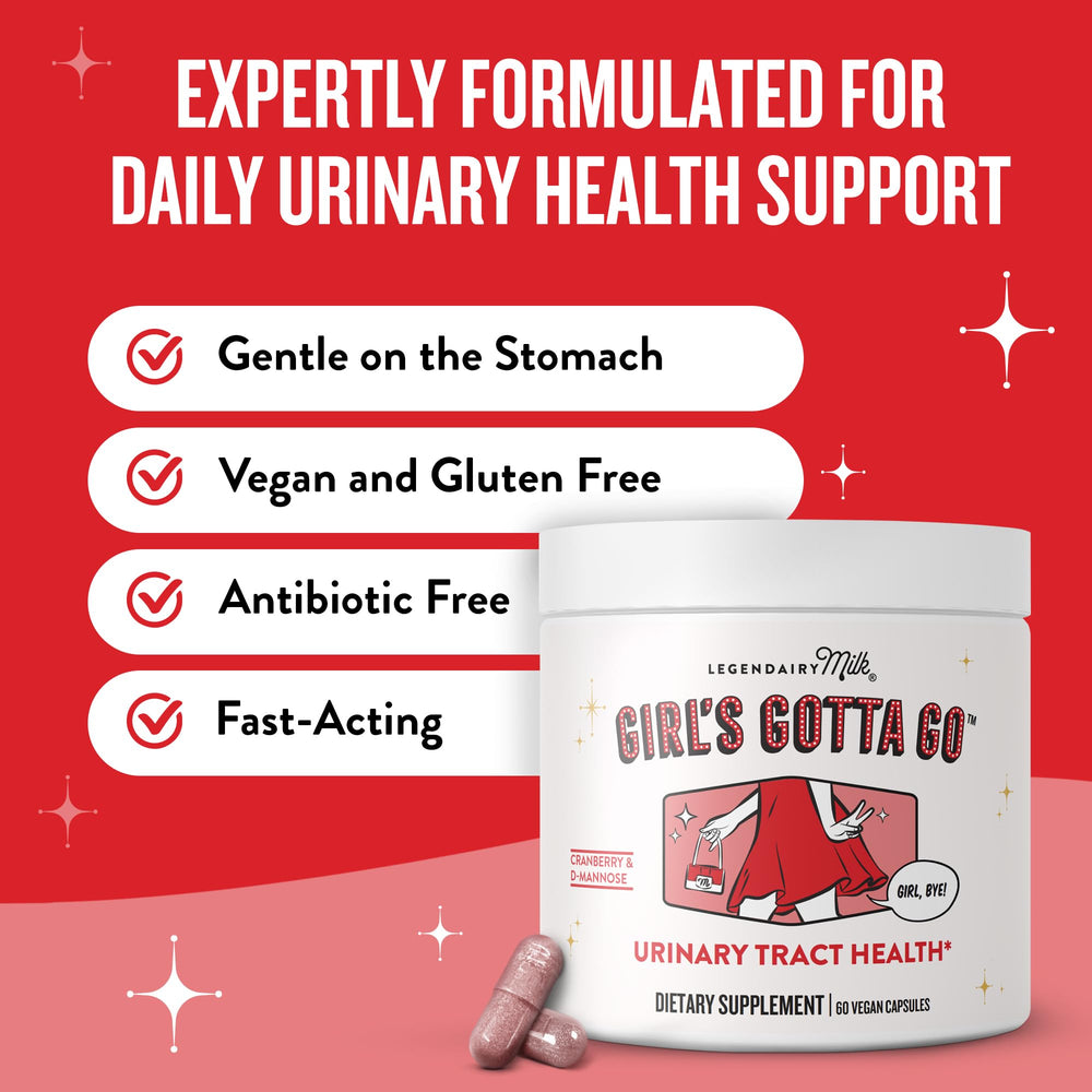 Legendairy Milk Girl’s Gotta Go vegan, halal, gluten-free formula