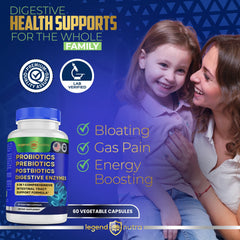 Legend Nutra Probiotics packaging box displaying 2-pack value and authenticity