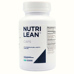 Legere NutriLean bottle front with capsules for daily wellness potential