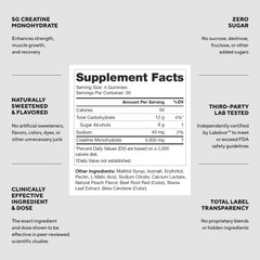 LEGION Creatine Monohydrate Gummies bottle close-up emphasizing purity and testing