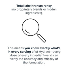 LEGION Hydrate sugar-free formula delivering minerals without calories