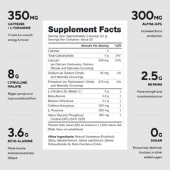 LEGION Pulse pre workout scoop dispensing a precise dose