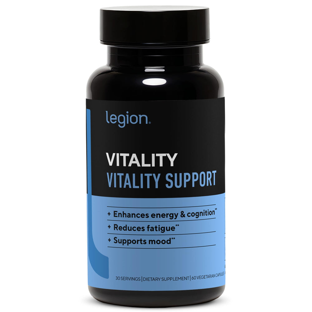 LEGION Vitality blueboreal blueberry blend capsule supporting steady energy