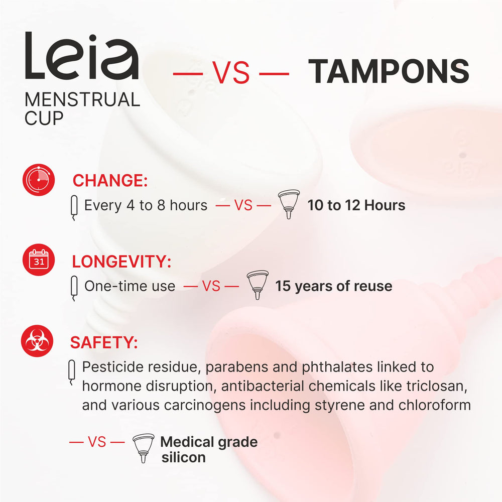 Leia BPA-free and phthalate-free silicone for clean daily use