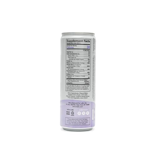 Leilo Kava Sparkling cold can on ice invites refreshment anytime