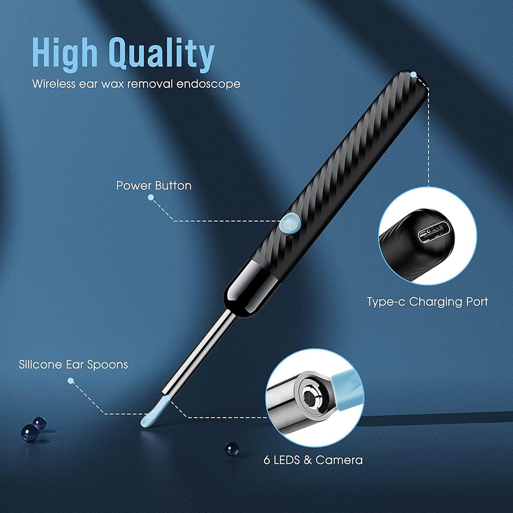 LEIPUT silicone ear scoop curvature options prevent scratches during use