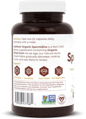 Lekithos organic wheat germ extract label emphasizes high-quality origin