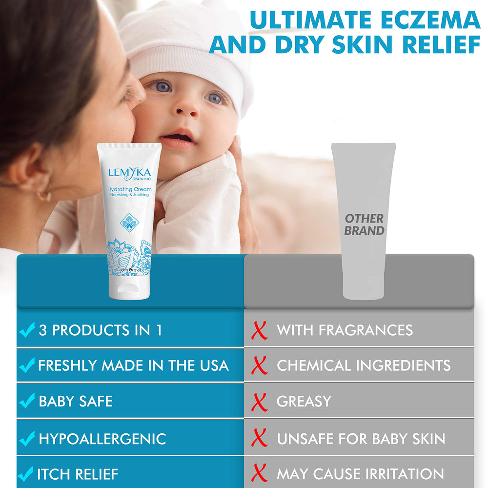 LEMYKA ingredients: aloe, calendula, panthenol for gentle skin care