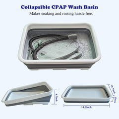 Lemintae CPAP hose hanger keeps hose dry and organized after cleaning