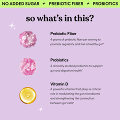 Lemme Fiber & Probiotic Gummies serving scoop demonstrates convenient daily intake