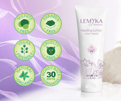 LEMYKA non-greasy texture with quick absorption for daily use