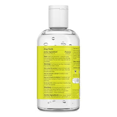 Lemyn Organics flip-top cap for easy one-handed use during on-the-go sanitizing.