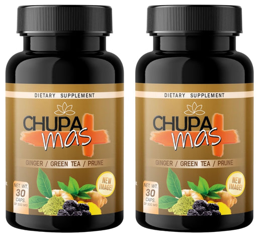 Lenico ChupaMas bottle with 60 capsules for daily wellness support