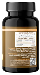 Ginger and green tea blend visible in Lenico ChupaMas container