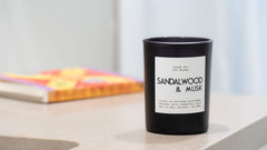 LEOBEN COMPANY Leoben Co soy wax candle small-batch pouring highlights artisan craft and clean burn