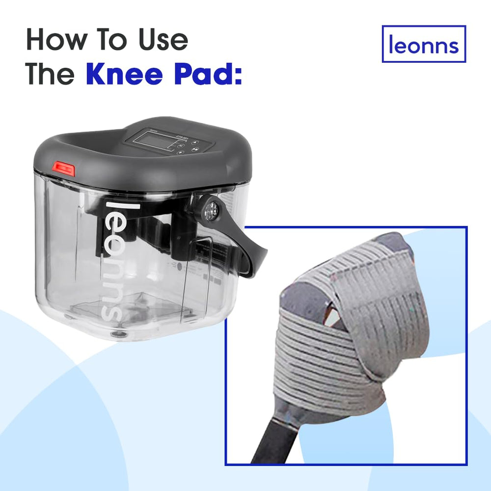 LEONNS compact home-use design shown on a bedside table.