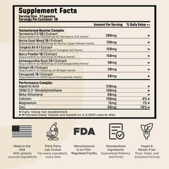Leotri T-Booster capsules provide convenient daily energy and endurance support.