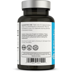 LES Labs Cortisol Health ingredients panel highlights phosphatidylserine and magnesium.