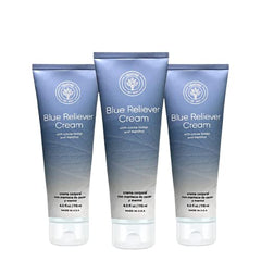 L'EUDINE Blue Reliever Cream tube with menthol cooling for joint comfort