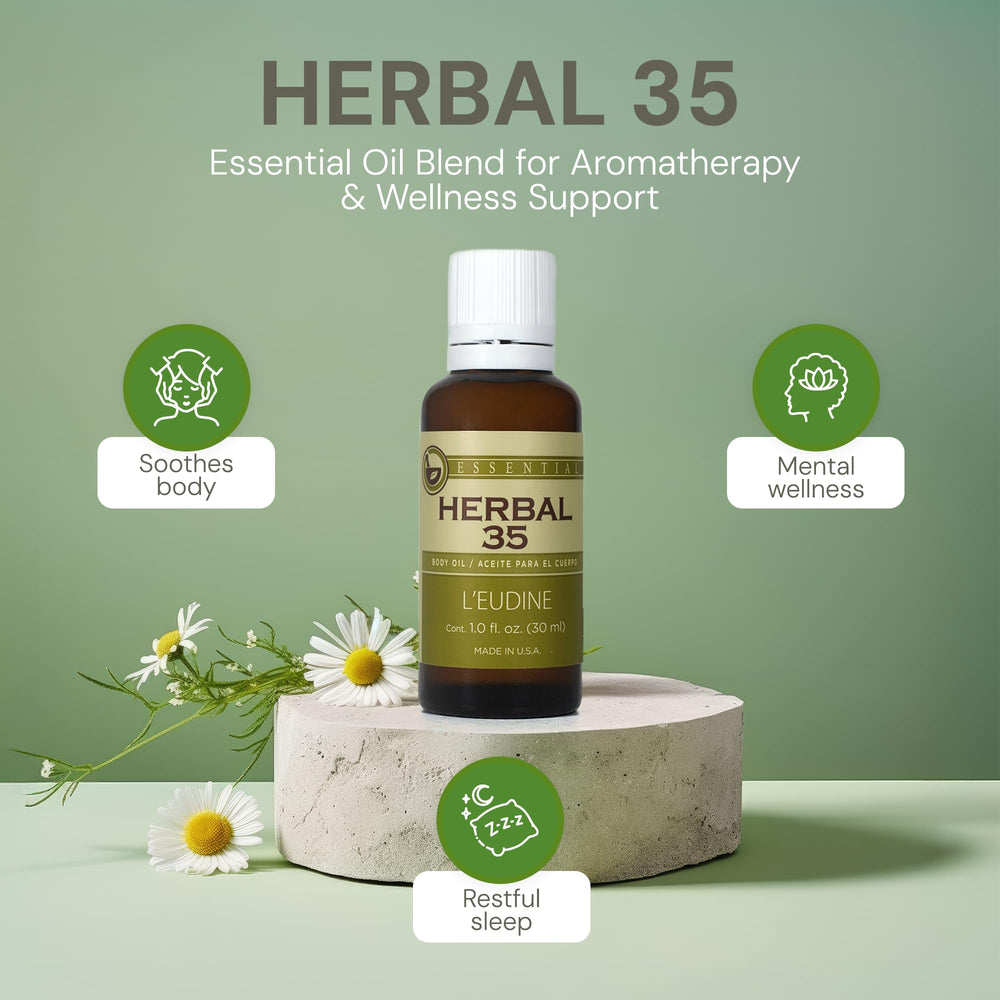 L’EUDINE Herbal 35 diffuser scene for mood-enhancing ambience.