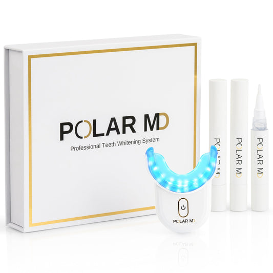LeVaye Polar MD whitening kit packaging for at-home use.