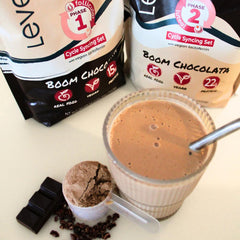 Levelle Boom Chocolata serving spoon for easy, mess-free preparation.