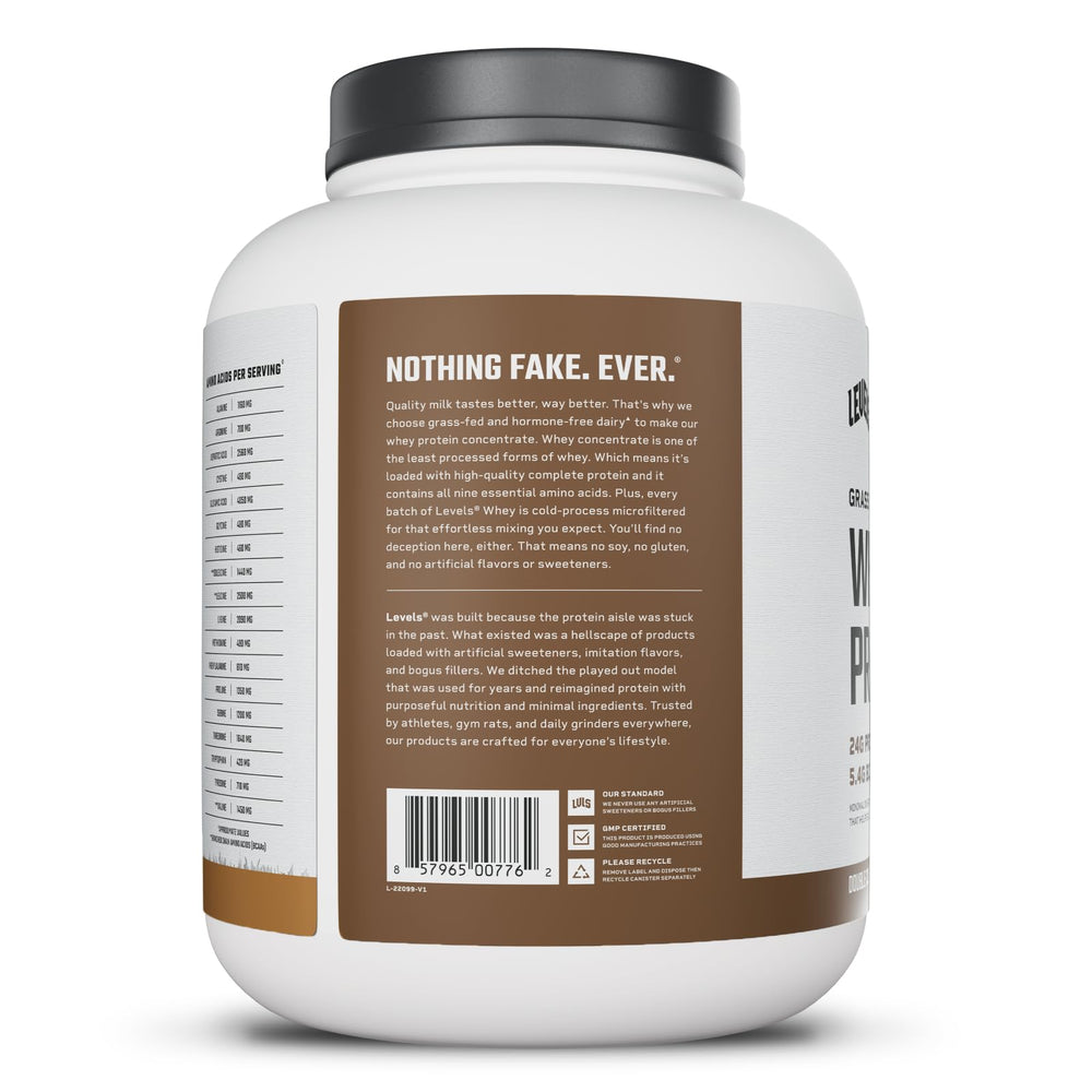 Levels non-GMO lecithin aids smooth mixing in drinks.